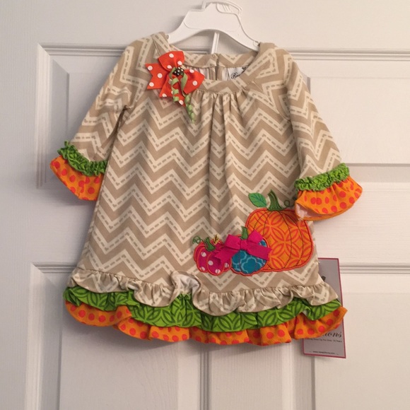 Rare Editions Dress Outfit  12m - Picture 2 of 7